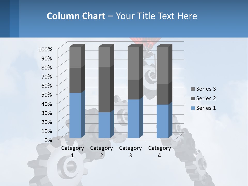 Cold Electricity Air PowerPoint Template