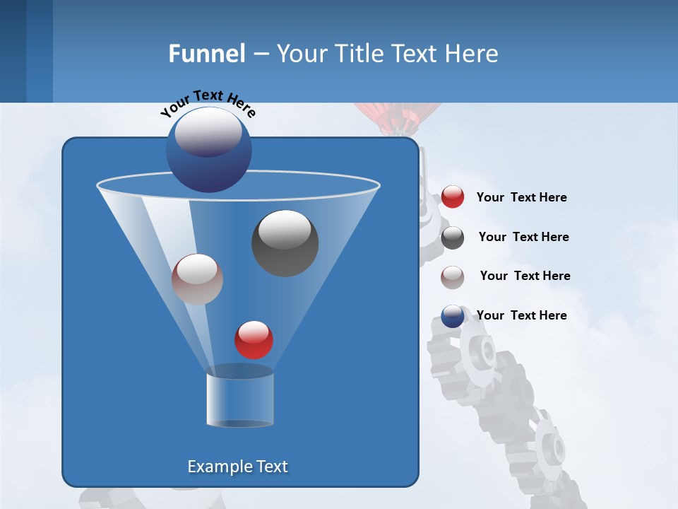 Cold Electricity Air PowerPoint Template