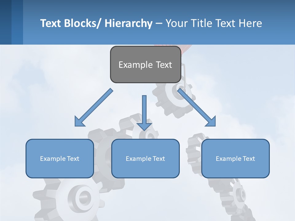 Cold Electricity Air PowerPoint Template