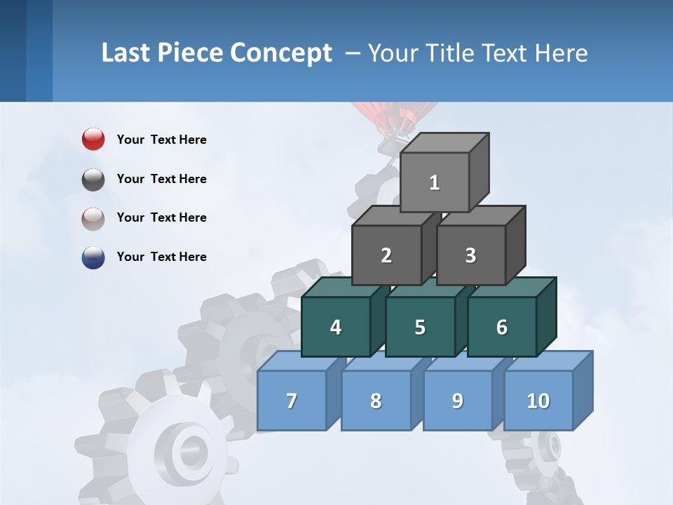 Cold Electricity Air PowerPoint Template