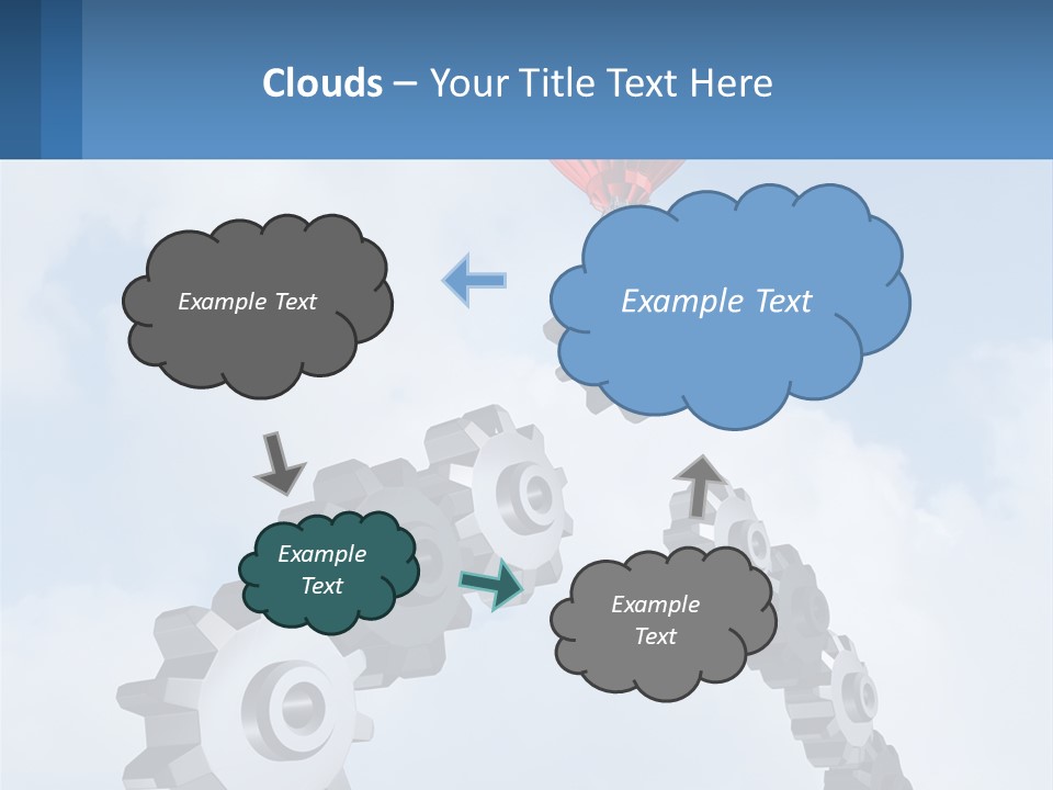 Cold Electricity Air PowerPoint Template