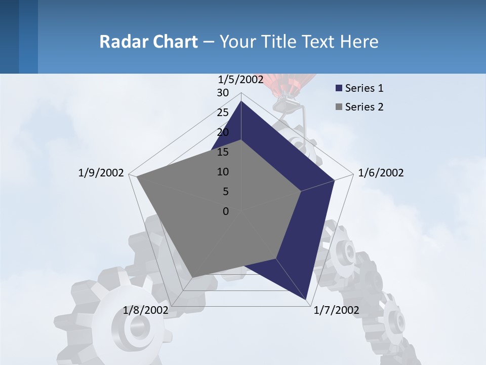 Cold Electricity Air PowerPoint Template