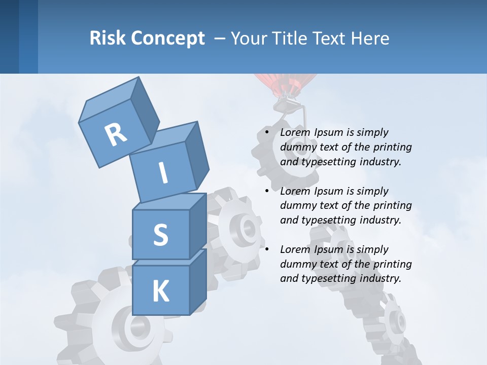 Cold Electricity Air PowerPoint Template