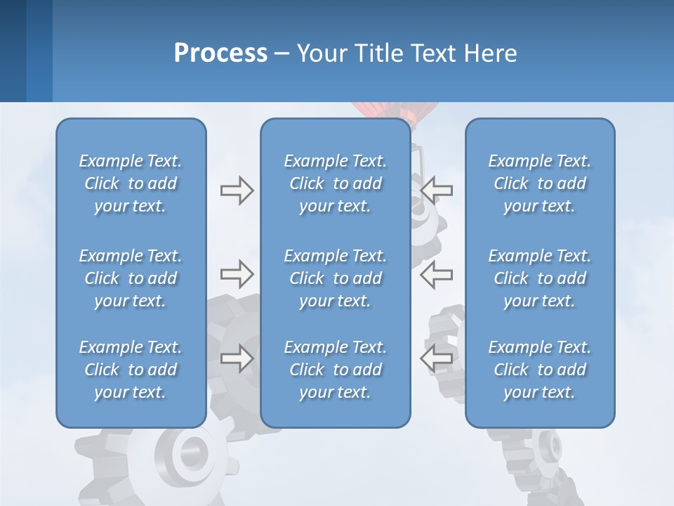 Cold Electricity Air PowerPoint Template