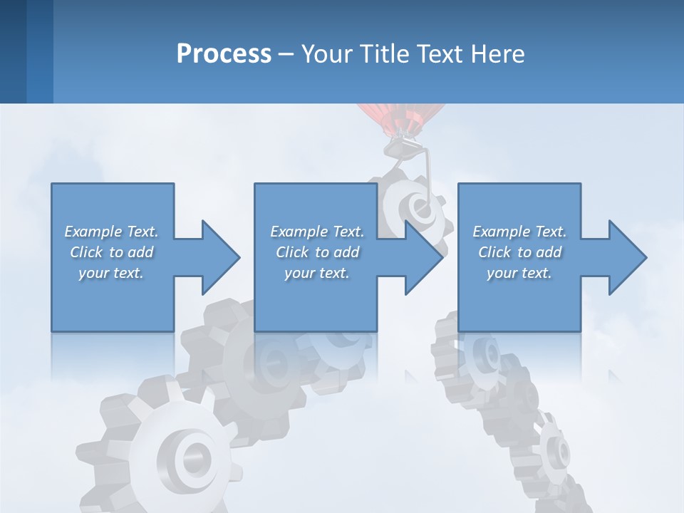 Cold Electricity Air PowerPoint Template