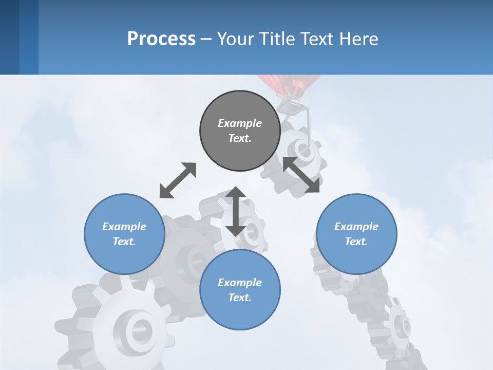 Cold Electricity Air PowerPoint Template