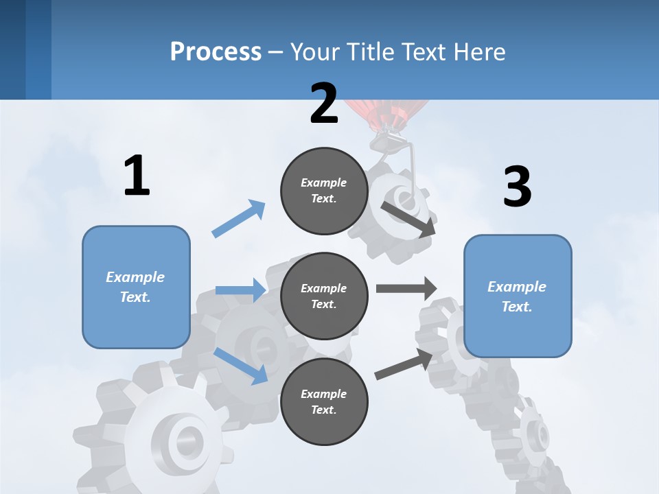 Cold Electricity Air PowerPoint Template