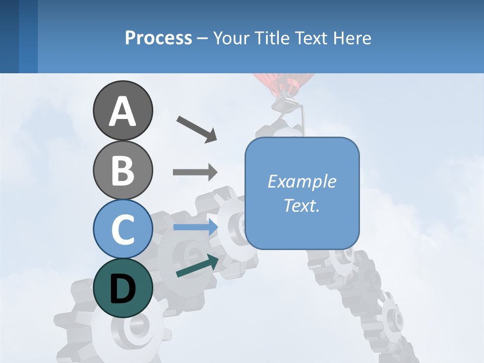 Cold Electricity Air PowerPoint Template