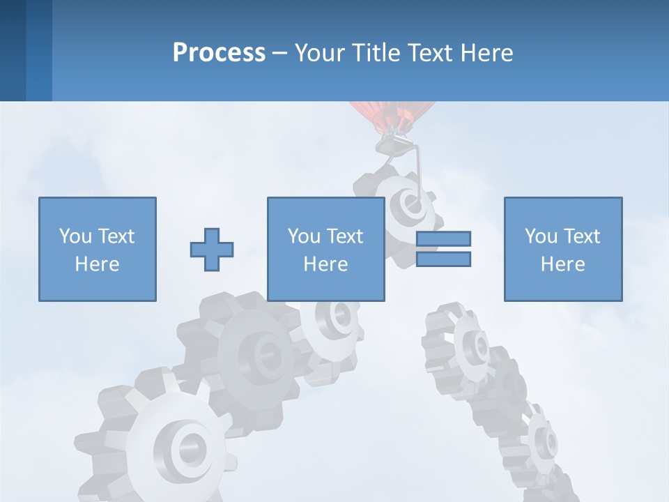 Cold Electricity Air PowerPoint Template