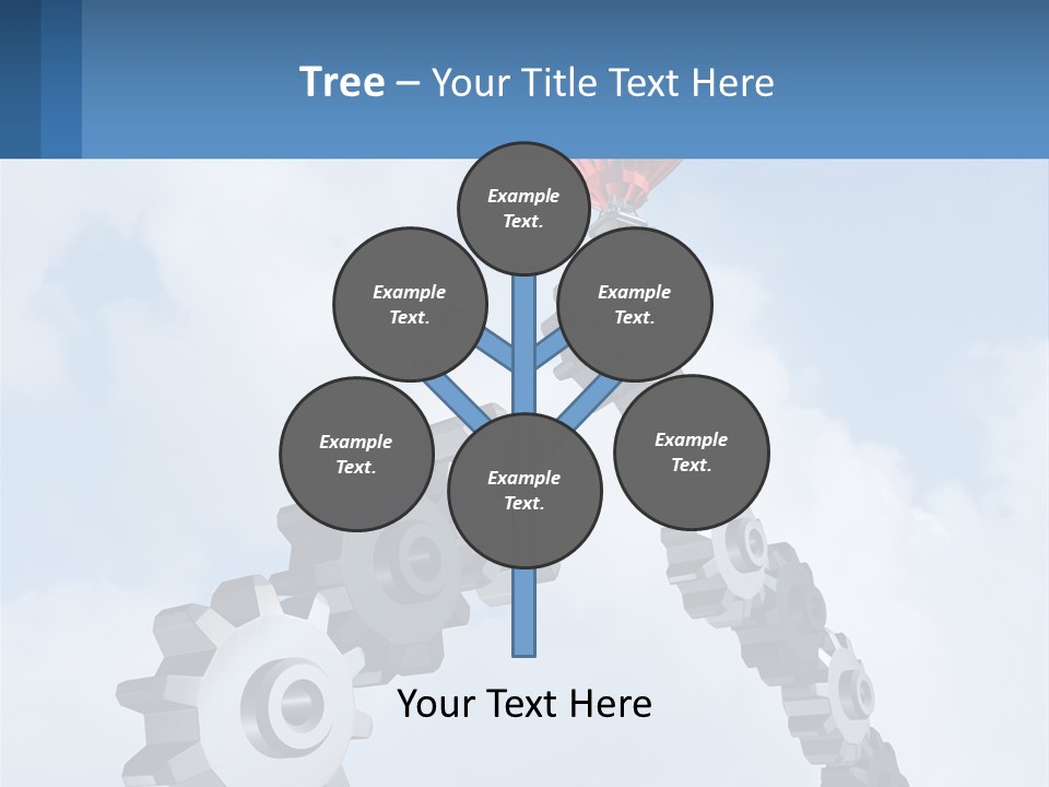 Cold Electricity Air PowerPoint Template
