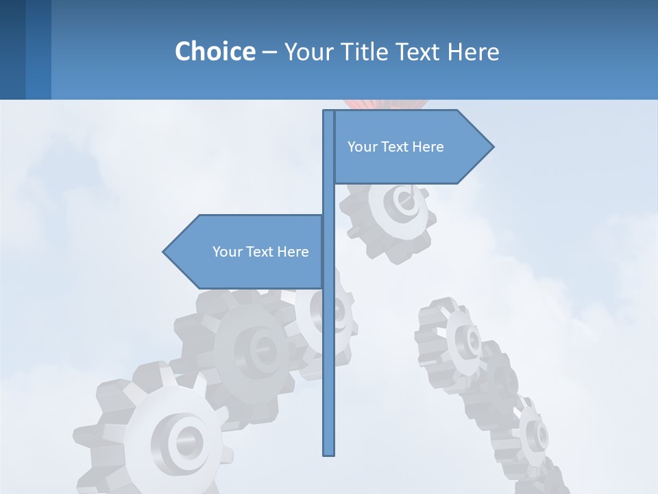 Cold Electricity Air PowerPoint Template