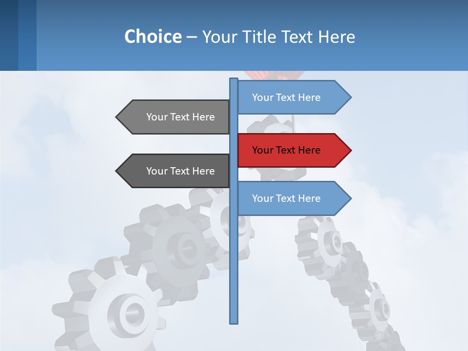 Cold Electricity Air PowerPoint Template