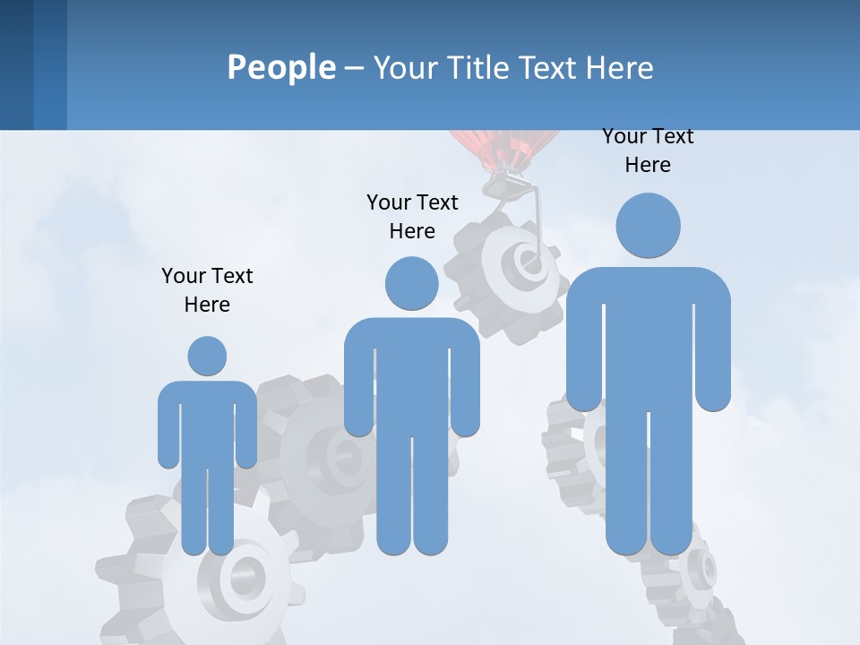 Cold Electricity Air PowerPoint Template
