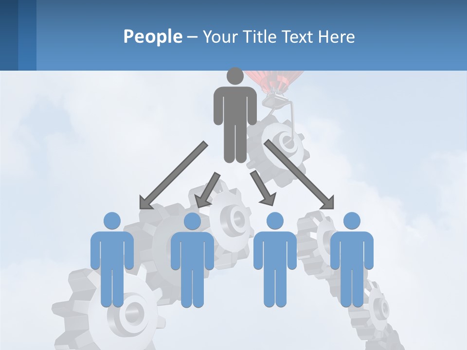 Cold Electricity Air PowerPoint Template