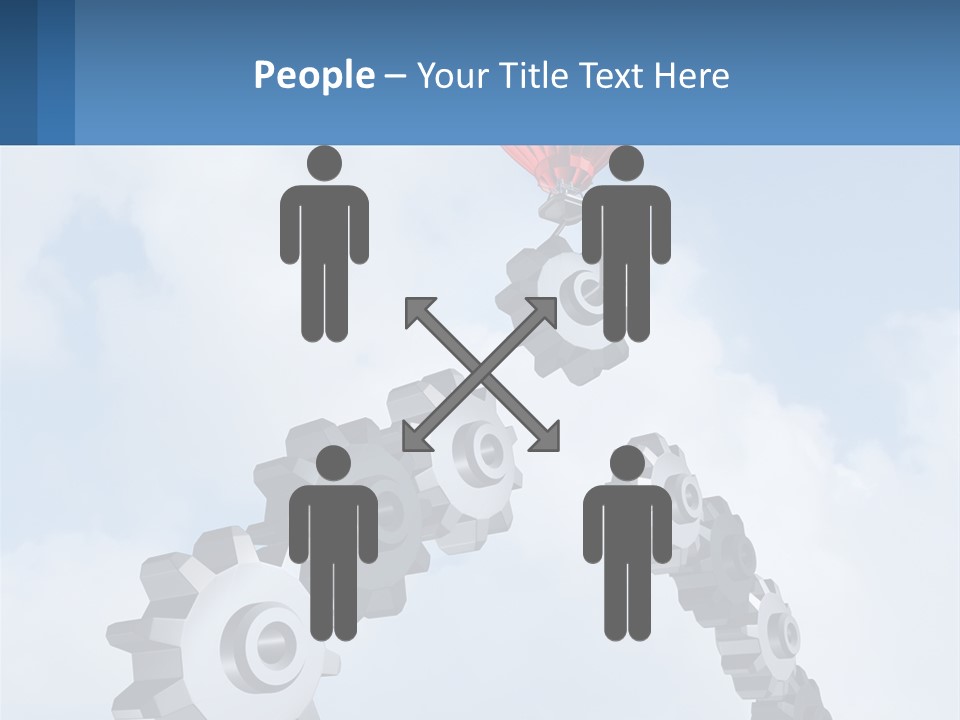 Cold Electricity Air PowerPoint Template