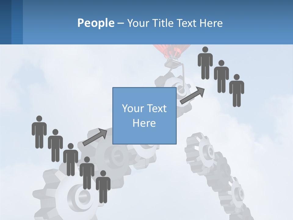 Cold Electricity Air PowerPoint Template