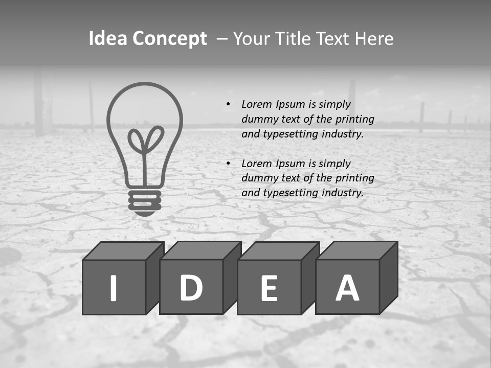 Conditioner Air Home PowerPoint Template