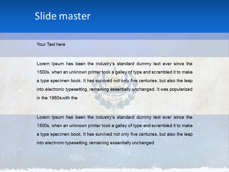 System Cold Technology PowerPoint Template