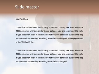 Conditioner Industry Equipment PowerPoint Template