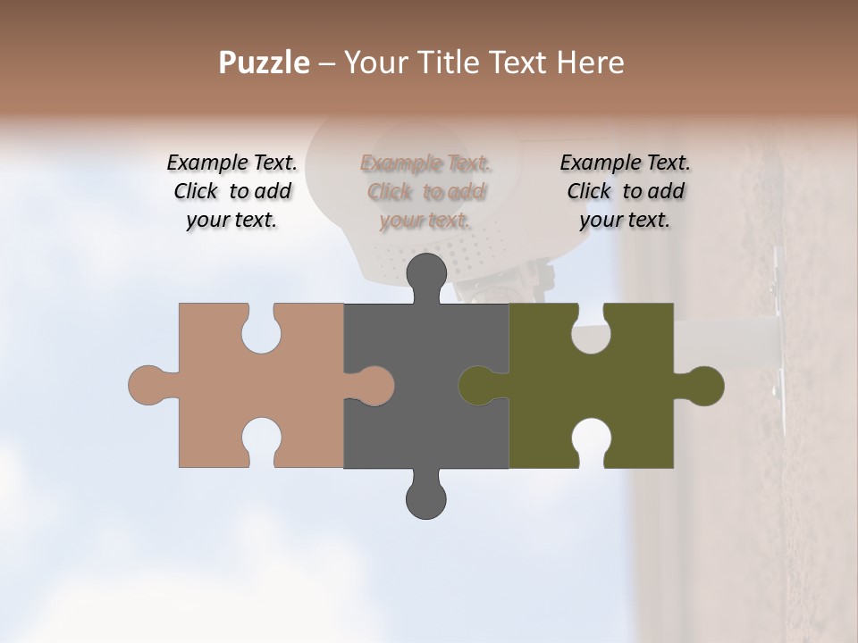 Conditioner Industry Equipment PowerPoint Template