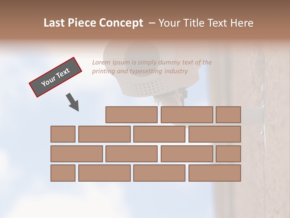 Conditioner Industry Equipment PowerPoint Template
