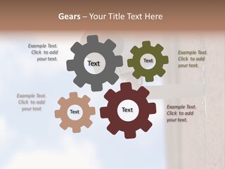 Conditioner Industry Equipment PowerPoint Template