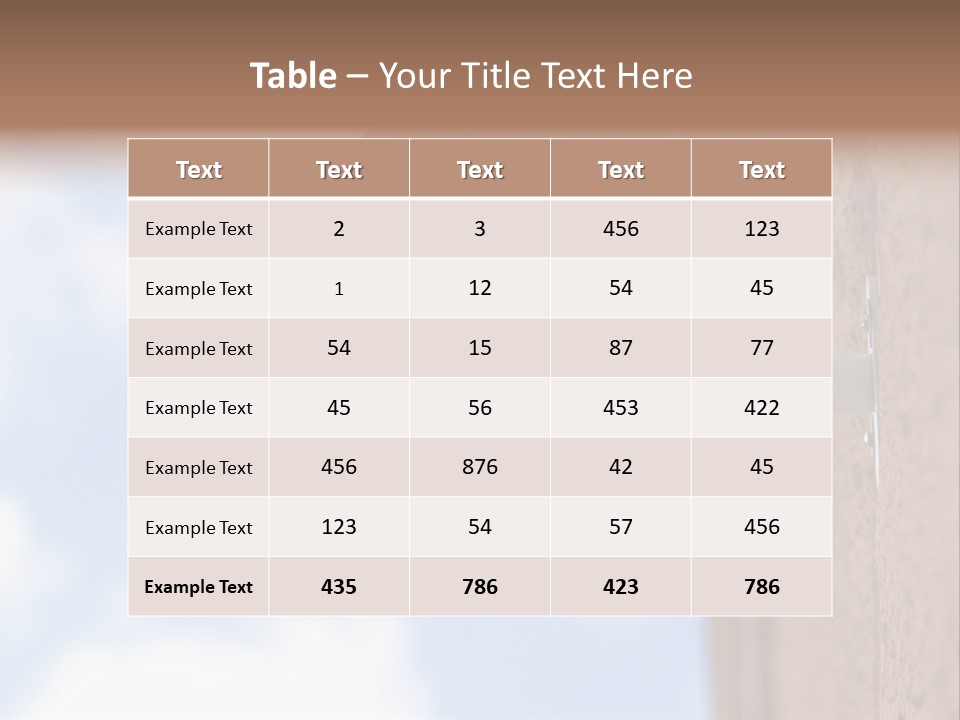 Conditioner Industry Equipment PowerPoint Template