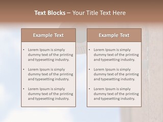 Conditioner Industry Equipment PowerPoint Template