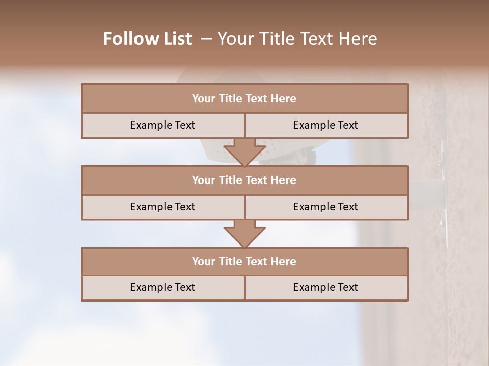 Conditioner Industry Equipment PowerPoint Template