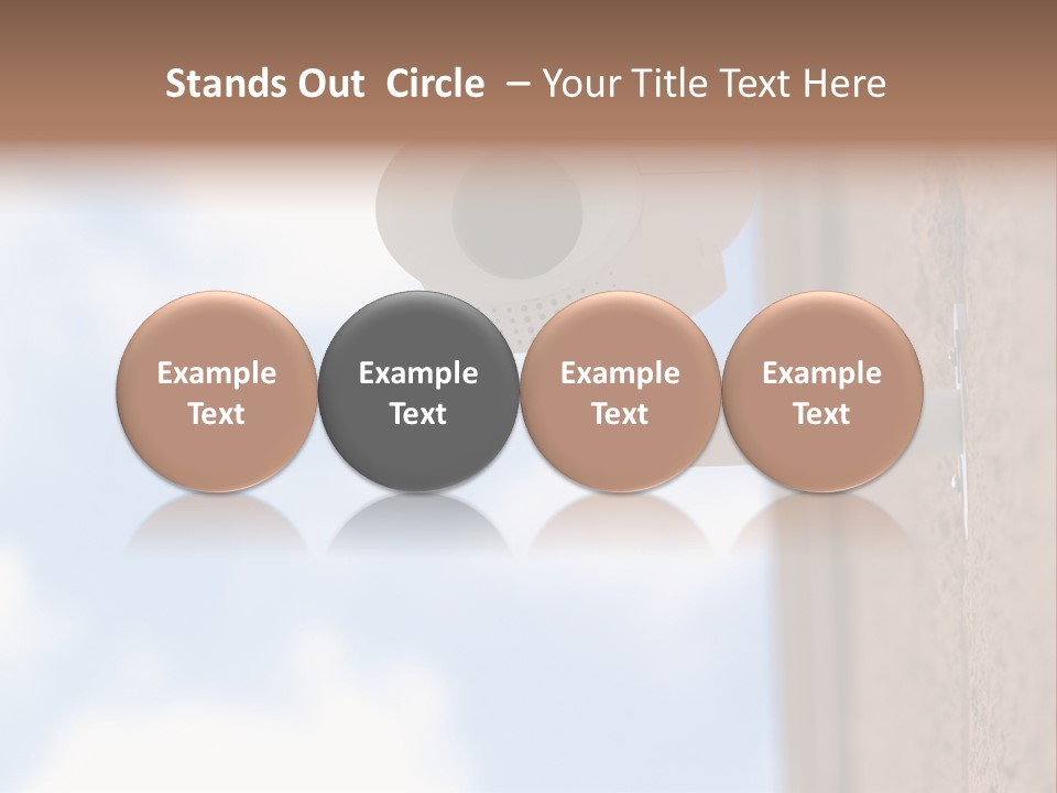 Conditioner Industry Equipment PowerPoint Template
