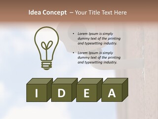 Conditioner Industry Equipment PowerPoint Template