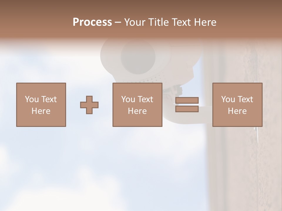 Conditioner Industry Equipment PowerPoint Template