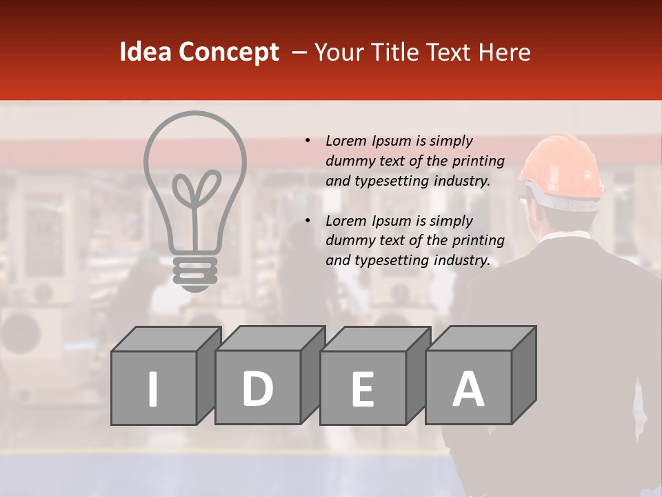 Climate Equipment Home PowerPoint Template