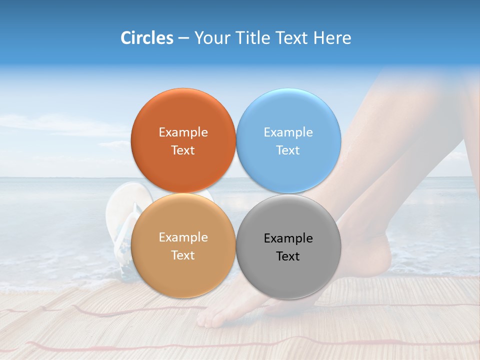 Conditioner Air White PowerPoint Template