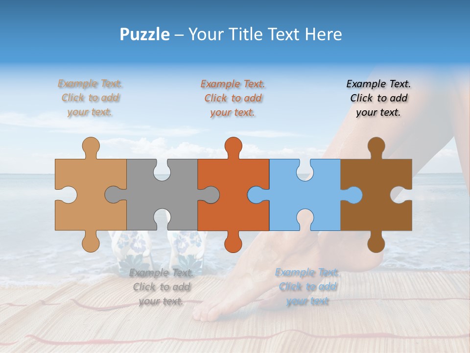 Conditioner Air White PowerPoint Template