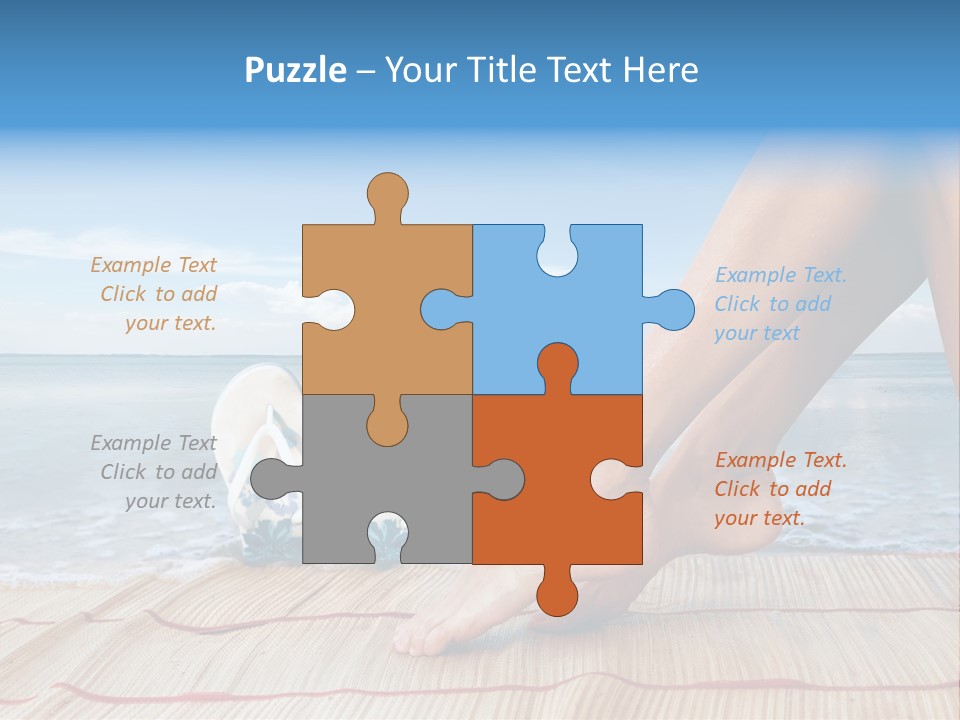 Conditioner Air White PowerPoint Template