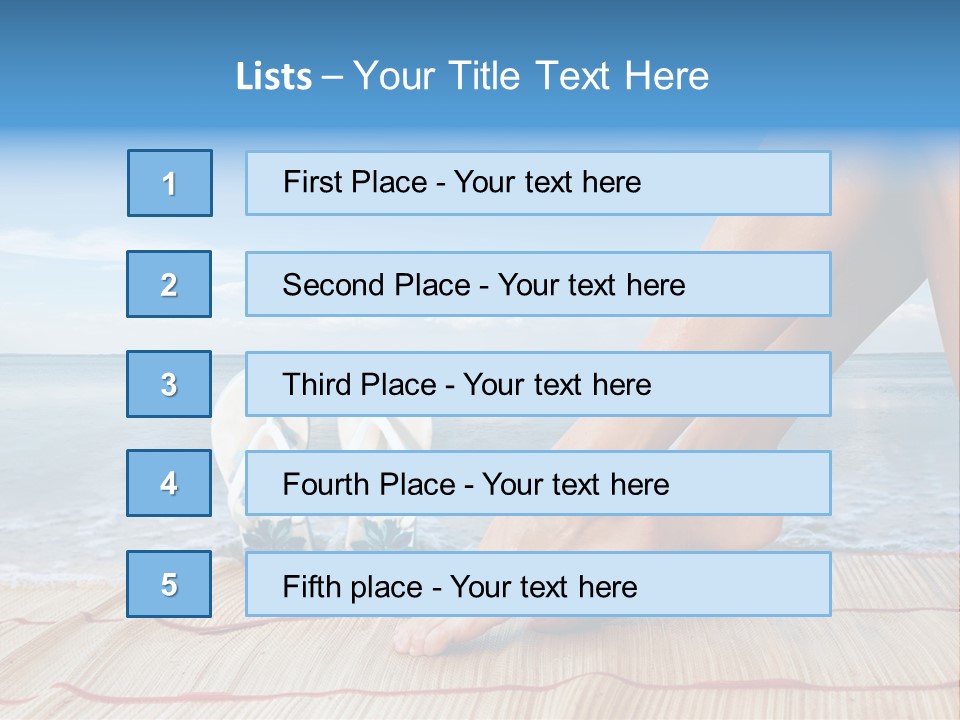 Conditioner Air White PowerPoint Template