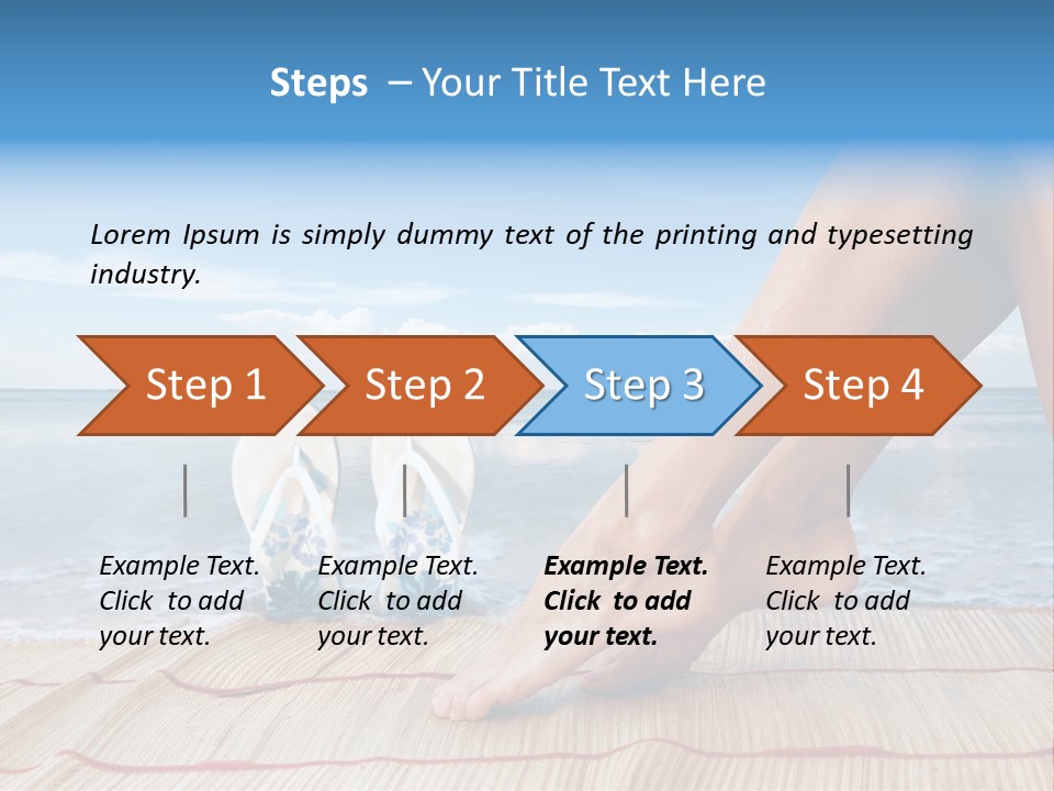 Conditioner Air White PowerPoint Template