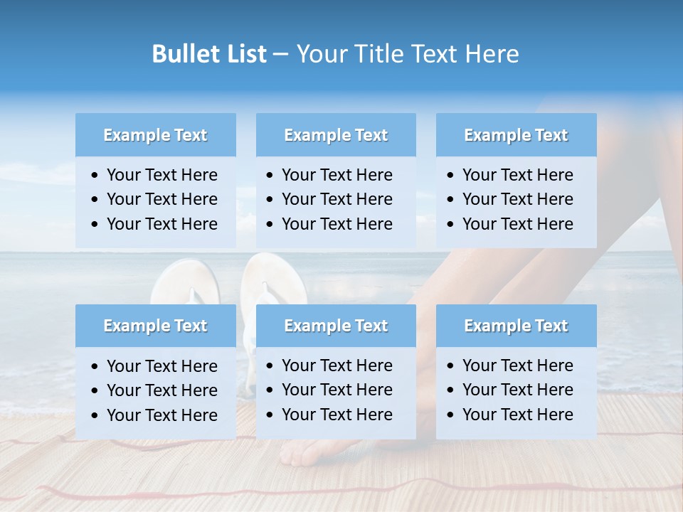 Conditioner Air White PowerPoint Template