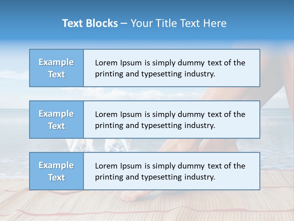 Conditioner Air White PowerPoint Template