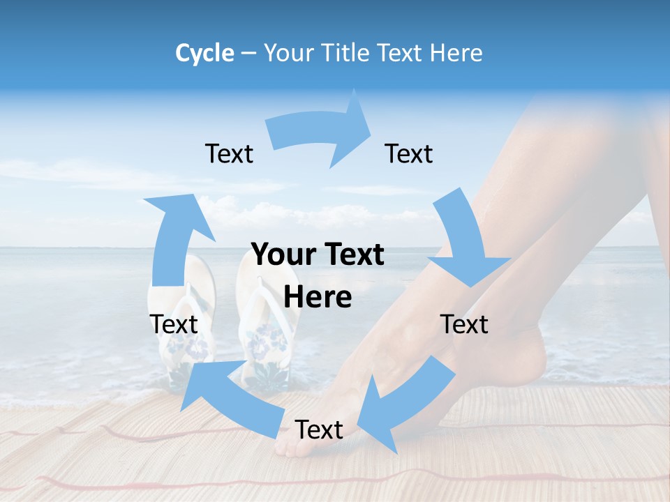 Conditioner Air White PowerPoint Template