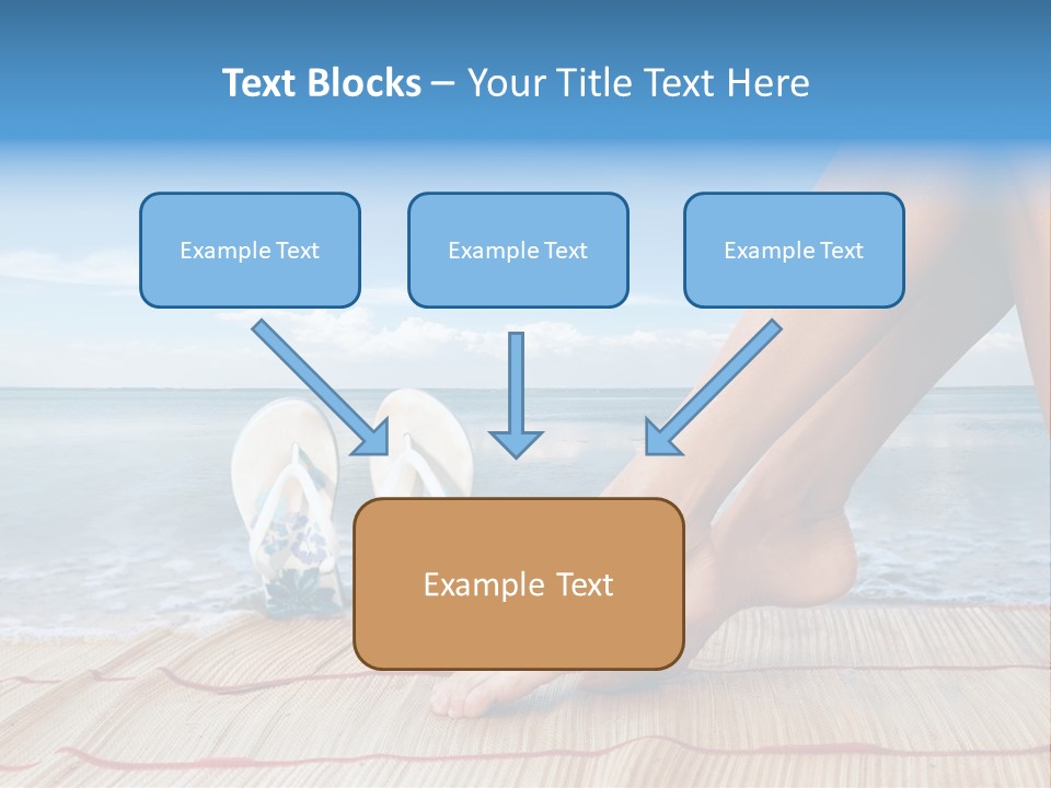 Conditioner Air White PowerPoint Template