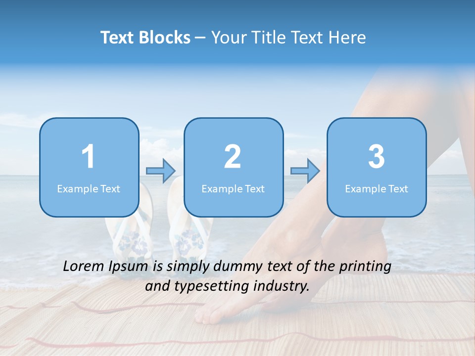 Conditioner Air White PowerPoint Template