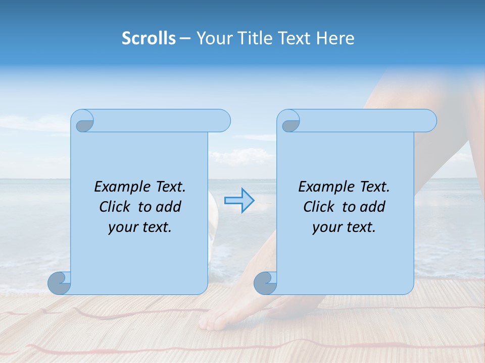 Conditioner Air White PowerPoint Template