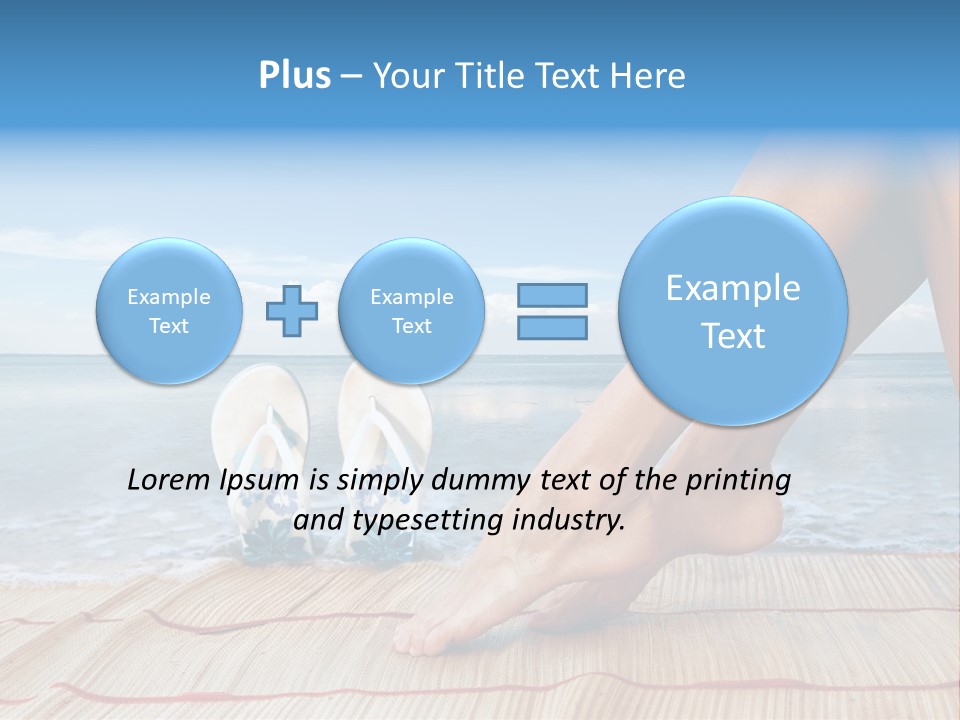 Conditioner Air White PowerPoint Template