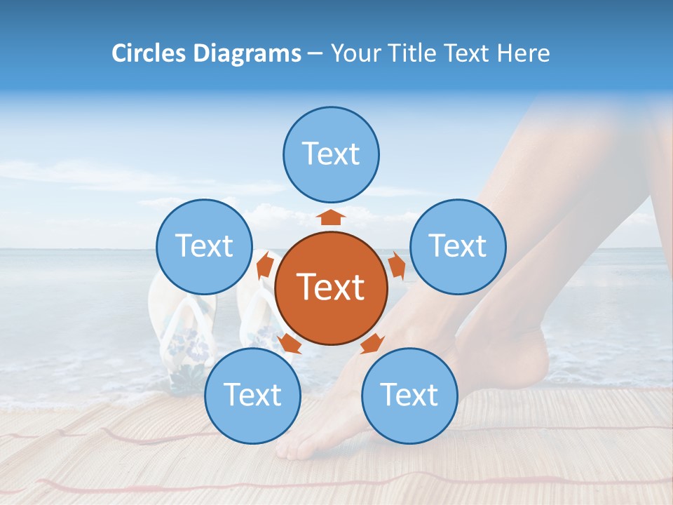 Conditioner Air White PowerPoint Template