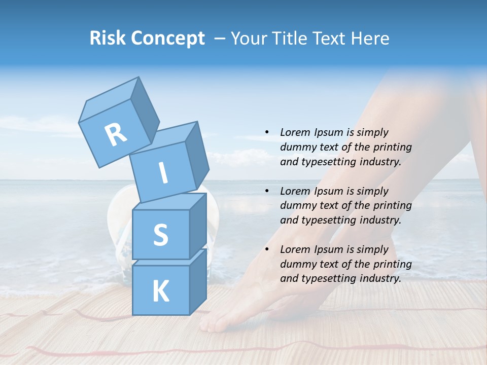 Conditioner Air White PowerPoint Template