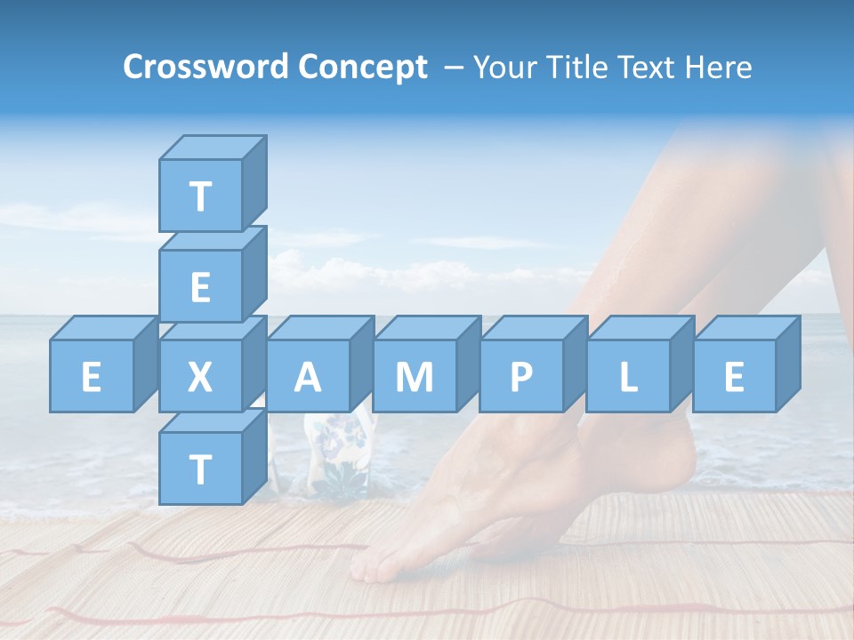 Conditioner Air White PowerPoint Template
