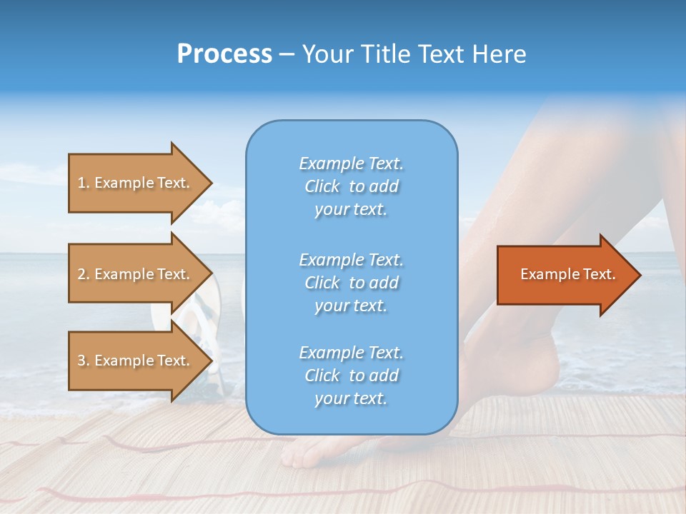 Conditioner Air White PowerPoint Template
