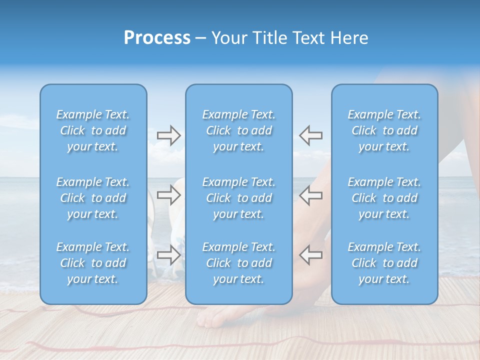 Conditioner Air White PowerPoint Template